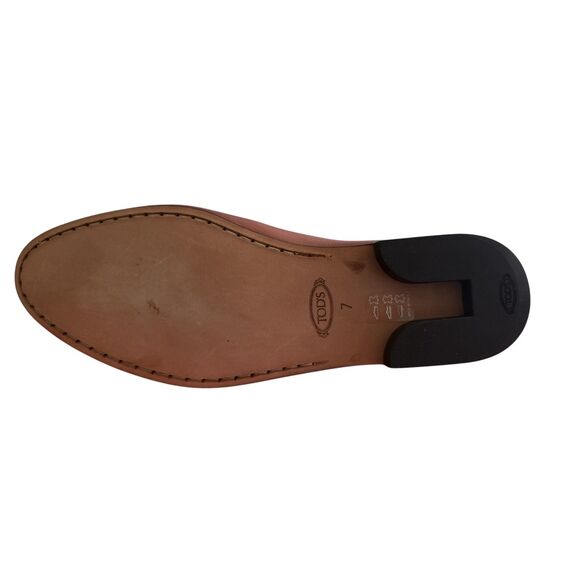 Tod’s Men\'s Gomma Smooth Leather Penny Loafers - Brown Calfskin - NWOB main image 7